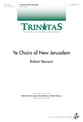 Ye Choirs of New Jerusalem SATB choral sheet music cover